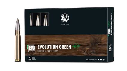 RWS 8x57 JS EVOLUTION GREEN 9,0g/139gr