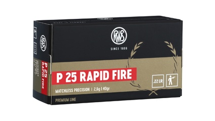 RWS .22 P 25 RAPID FIRE 2,6g/40gr