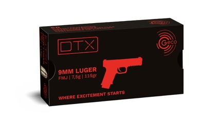 GECO 9 mm Luger Full Metal Jacket DTX 7,5g/115gr