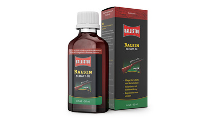 BALLISTOL BALSIN Schaftöl 50 ml, rotbraun Imprägnierung